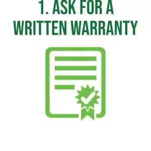 Ask For Written Warranty (1)