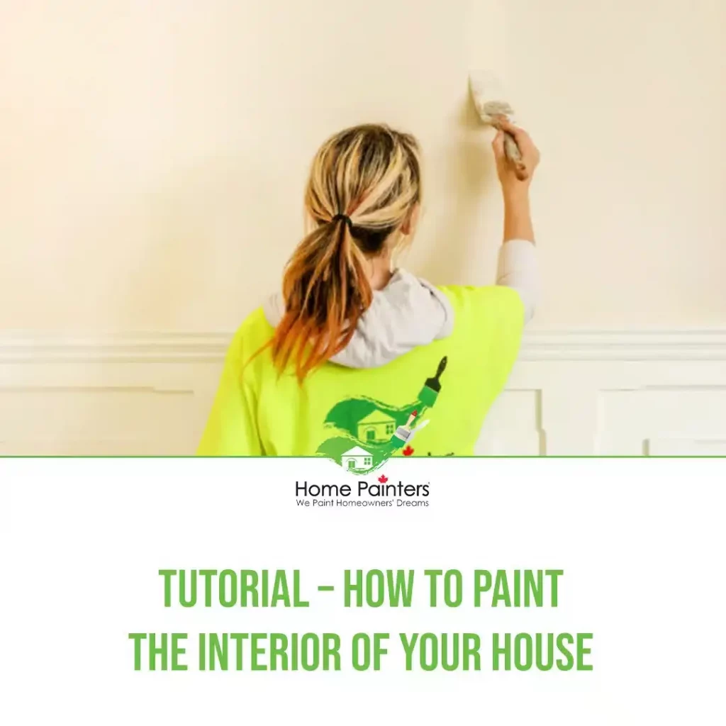 how to paint interior tutorial