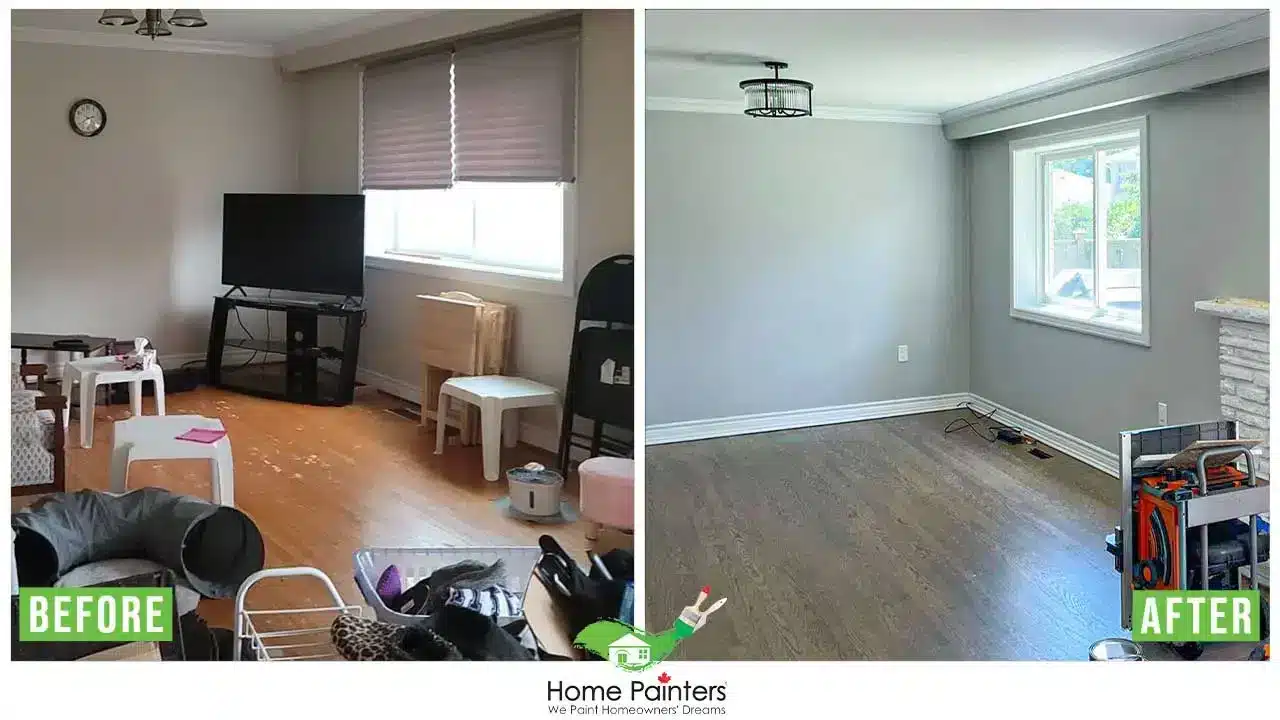 Interior Wall Painting by Home Painters Toronto Patreicia Wren