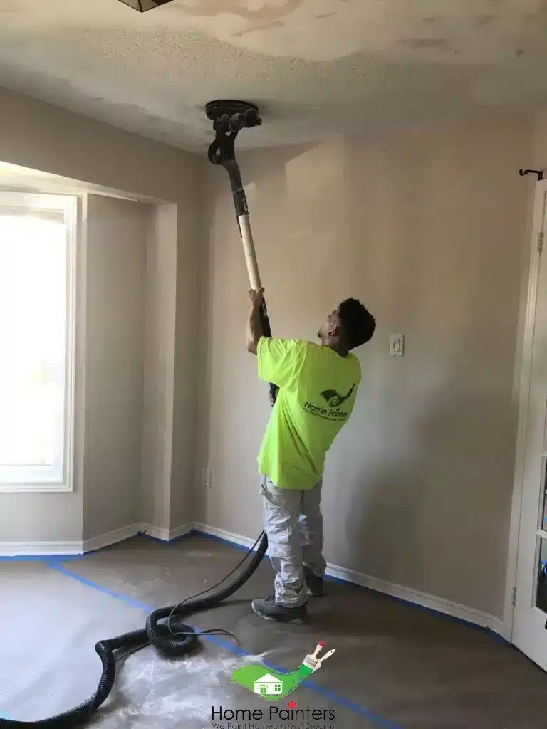 Popcorn Ceiling Removal in Toronto and in the GTA