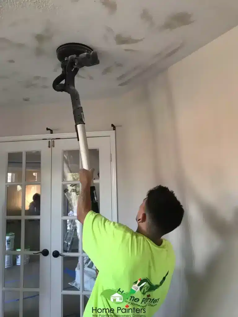 Festool popcorn clearance ceiling removal