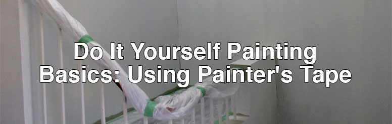 Do It Yourself Painting Basics Using Painter S Tape Home