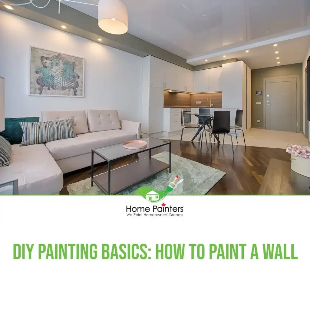 how to paint a wall featured