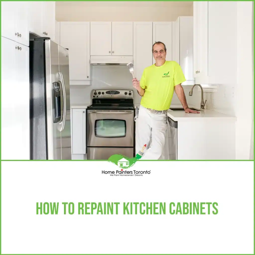 How To Repaint Kitchen Cabinets