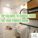 top colours for your powder room