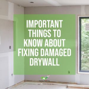important things to know about fixing drywall