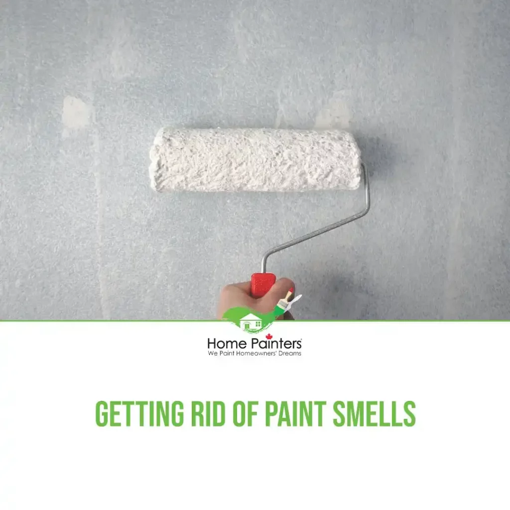 getting rid of paint smells