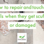 how to repair and touch up walls