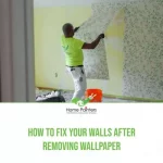 how to fix walls after removing wallpaper