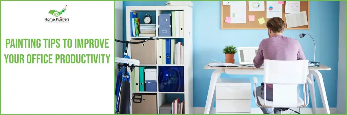 painting tips to improve your office productivity banner