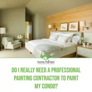 professional contractor to paint condo