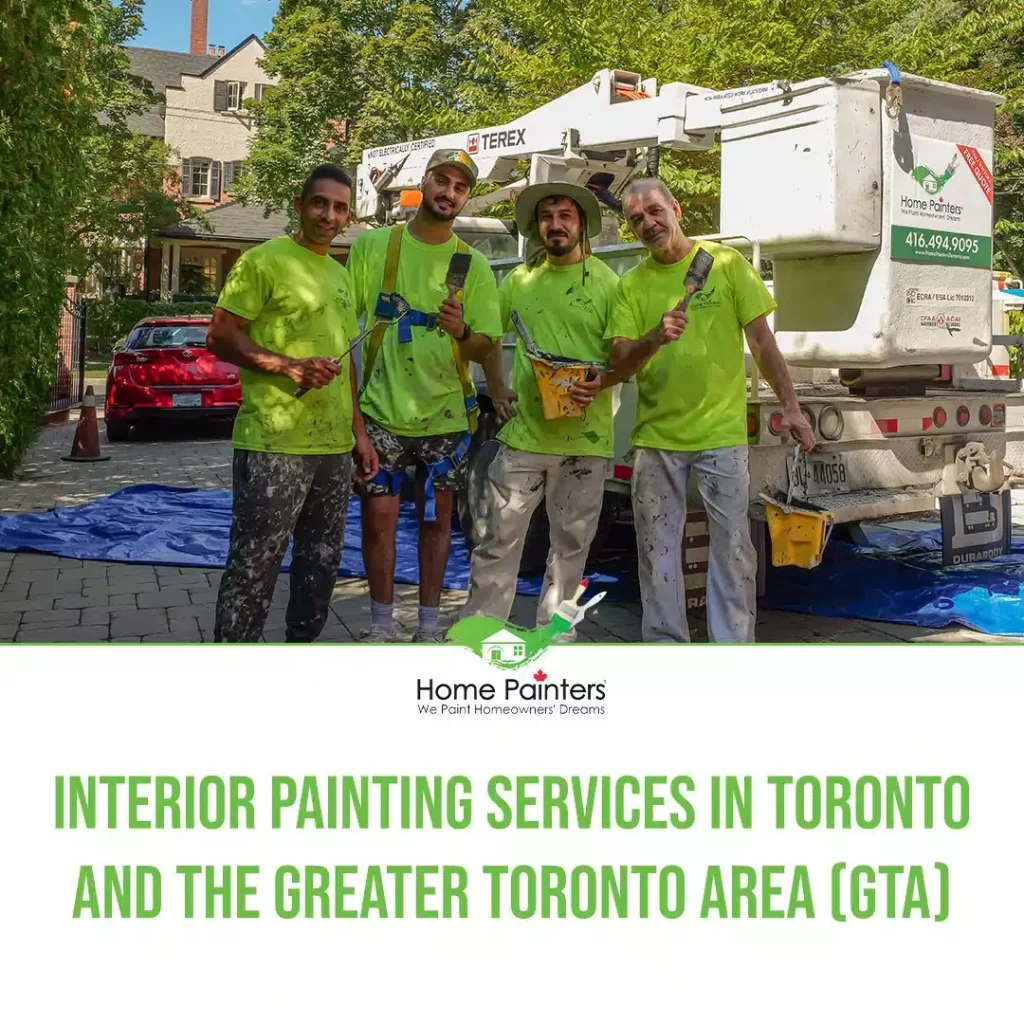 Interior painting services in Toronto and GTA