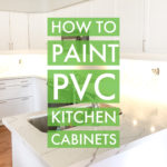 Featured image for How to paint PVC kitchen cabinets