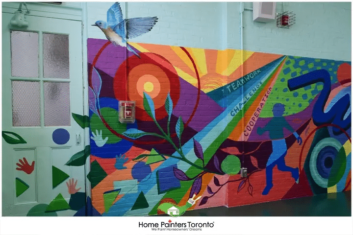 Mural painting In Schools