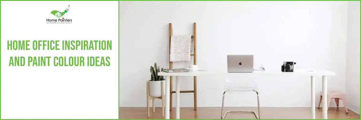 home office inspiration and paint colour ideas banner