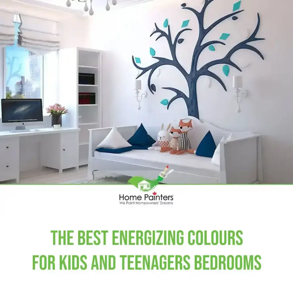 the best energizing colours for kids and teenagers bedrooms featured