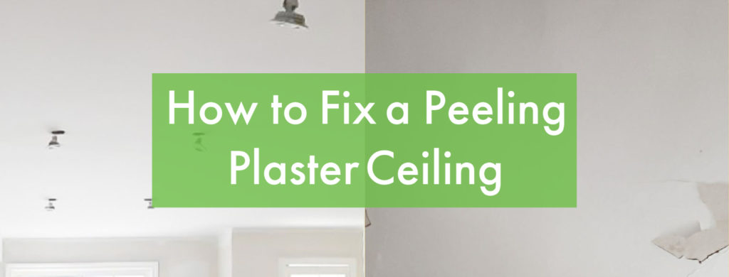 How to fix peeling plaster ceiling, professional painter tips