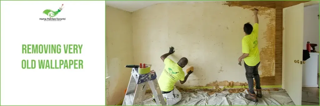 Removing Very Old Wallpaper