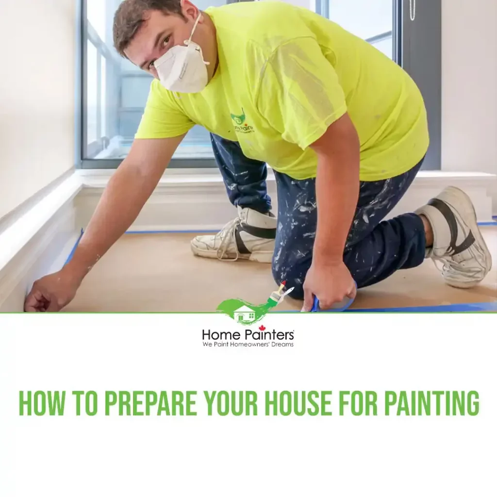 how to prepare your house for painting featured