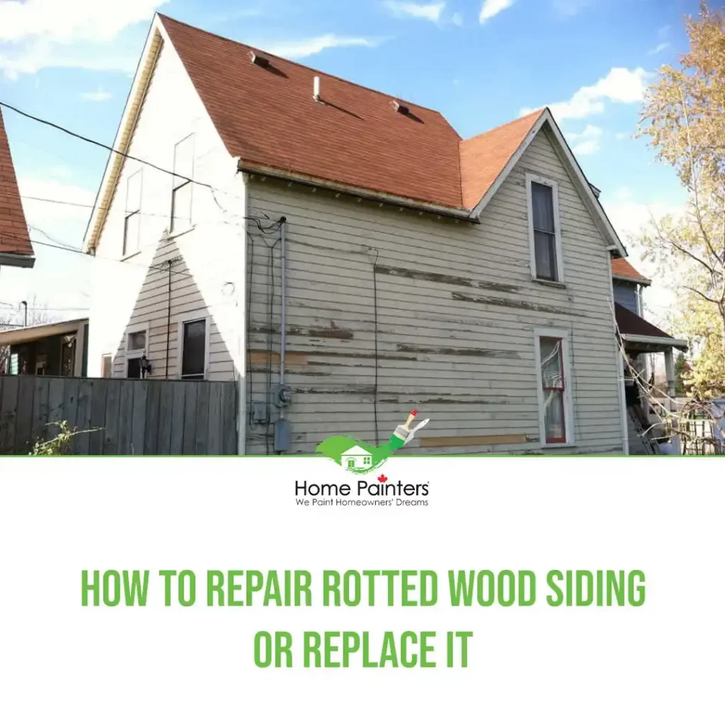 How To Repair Rotted Wood Siding Or Replace It featured