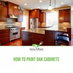 how to paint oak cabinets