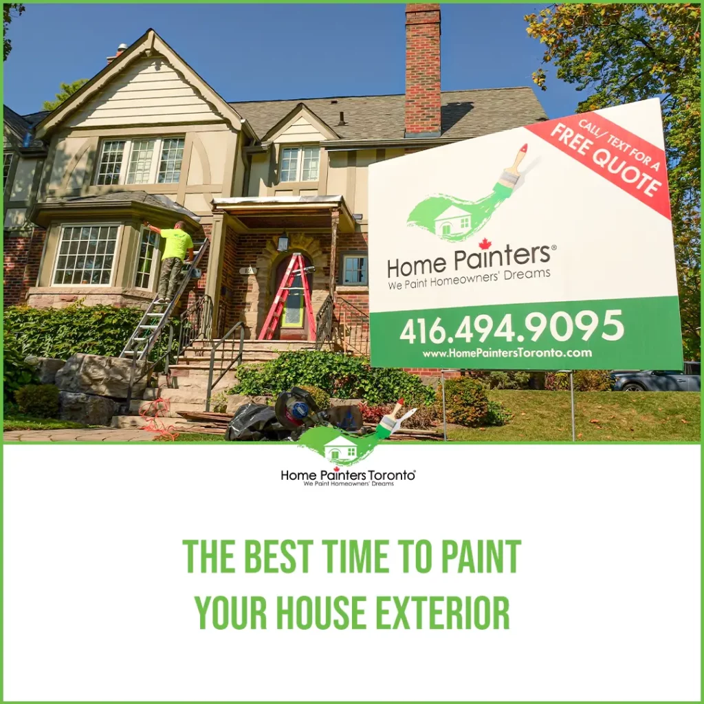 The Best Time to Paint Your House Exterior featured