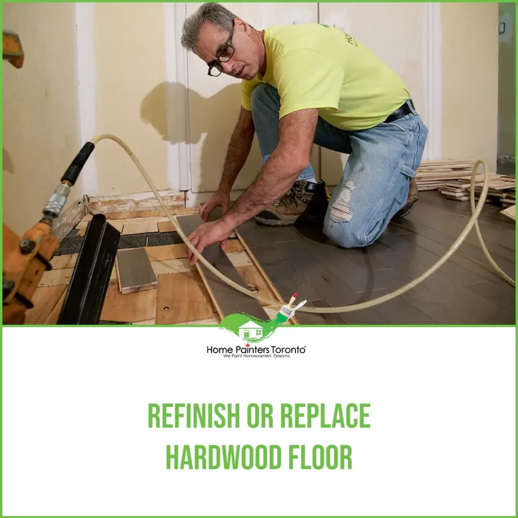 Refinish or Replace Hardwood Floor featured