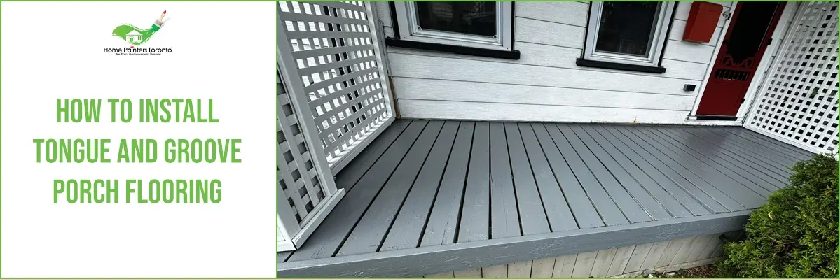 How To Install Tongue And Groove Porch Flooring Banner