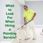 what to look for to a painter