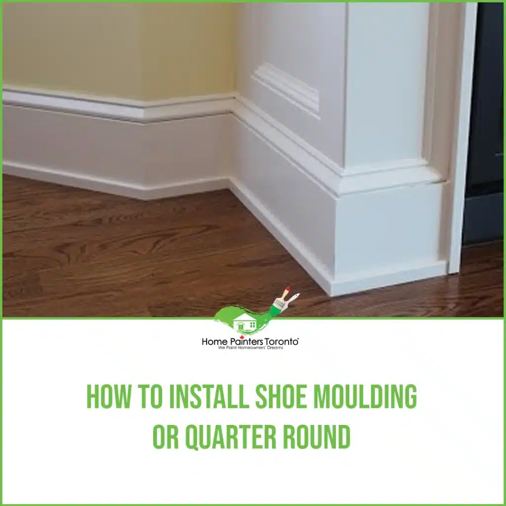 How To Install Shoe Moulding Or Quarter Round