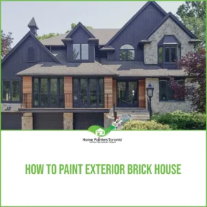 How To Paint Exterior Brick House