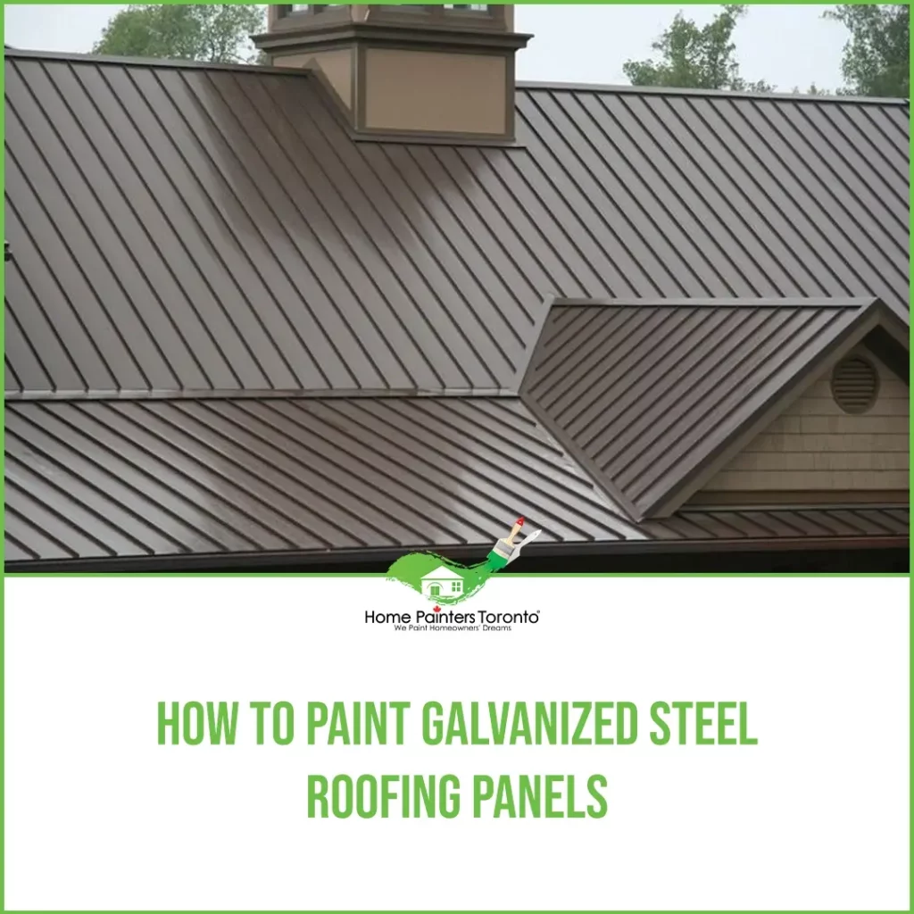 How To Paint Galvanized Steel Roofing Panels Image