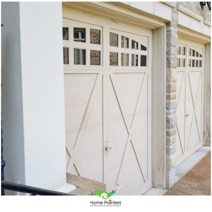 barn style garage door painting, best colours for painting your garage doors, exterior home paint, exterior painters, exterior painters near me, can you store paint in the garage