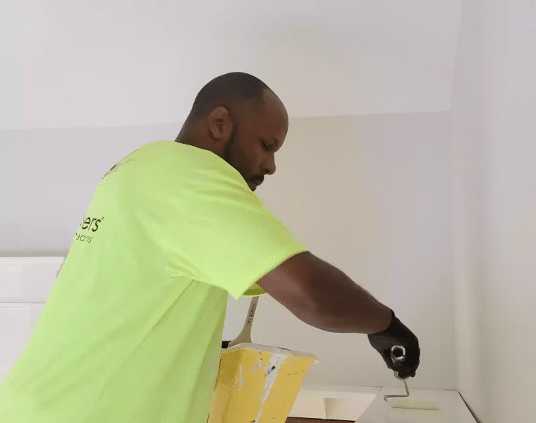 Painter Painting Interior Walls in Toronto