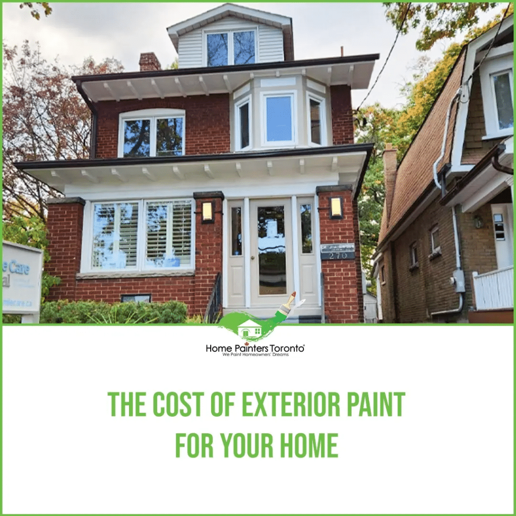 The Cost of Exterior Paint For Your Home