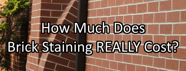 The Cost of Brick Staining Vs Brick Painting