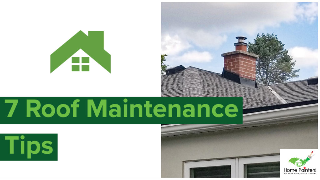 roof maintenance tips, interior and exterior house painting in toronto, wow one day painting toronto