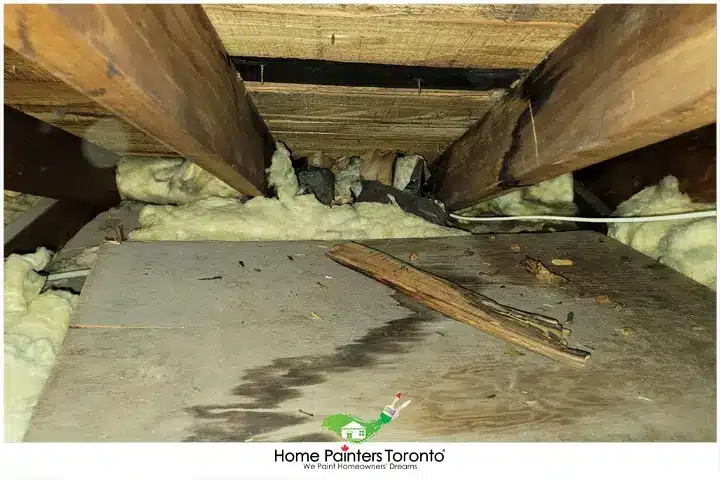 Damaged Attic