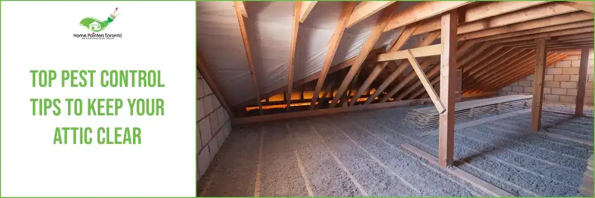 Top Pest Control Tips To Keep Your Attic Clear Banner