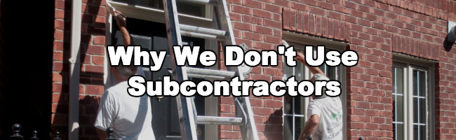 Using subcontractors in Toronto
