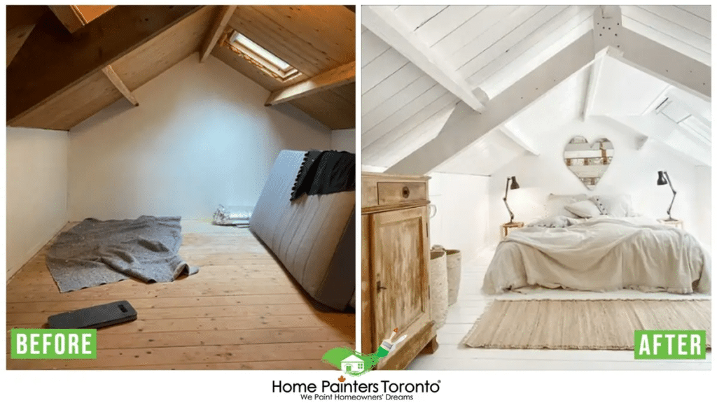 Attic Before And After