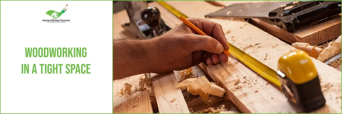 Woodworking In A Tight Space Banner