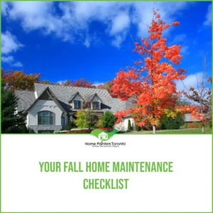 Your Fall Home Maintenance Checklist