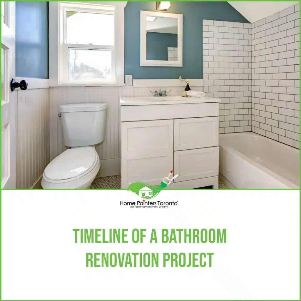 Timeline of a Bathroom Renovation Project