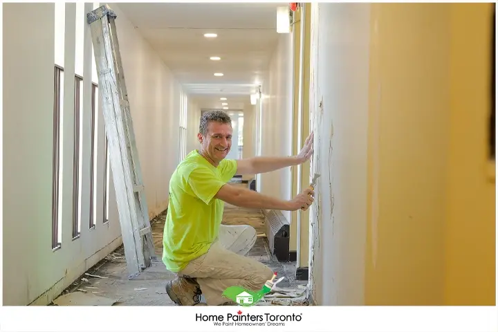 Painter Painting Hallway