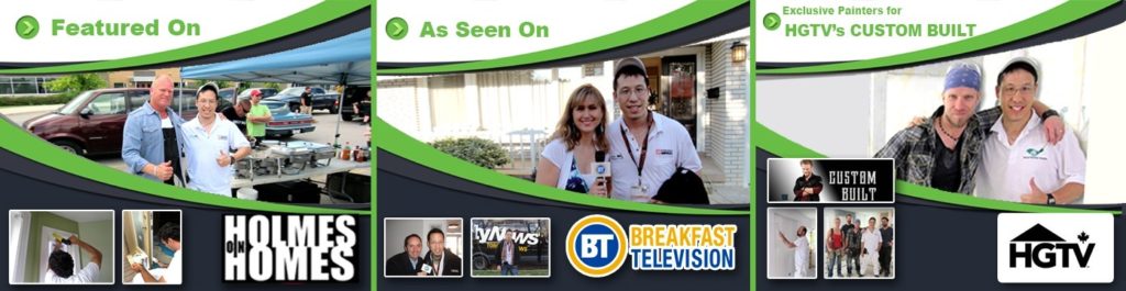 Home Painters Toronto on HGTV, Holmes on Homes and Breakfast Television - Professional Home Painting Services