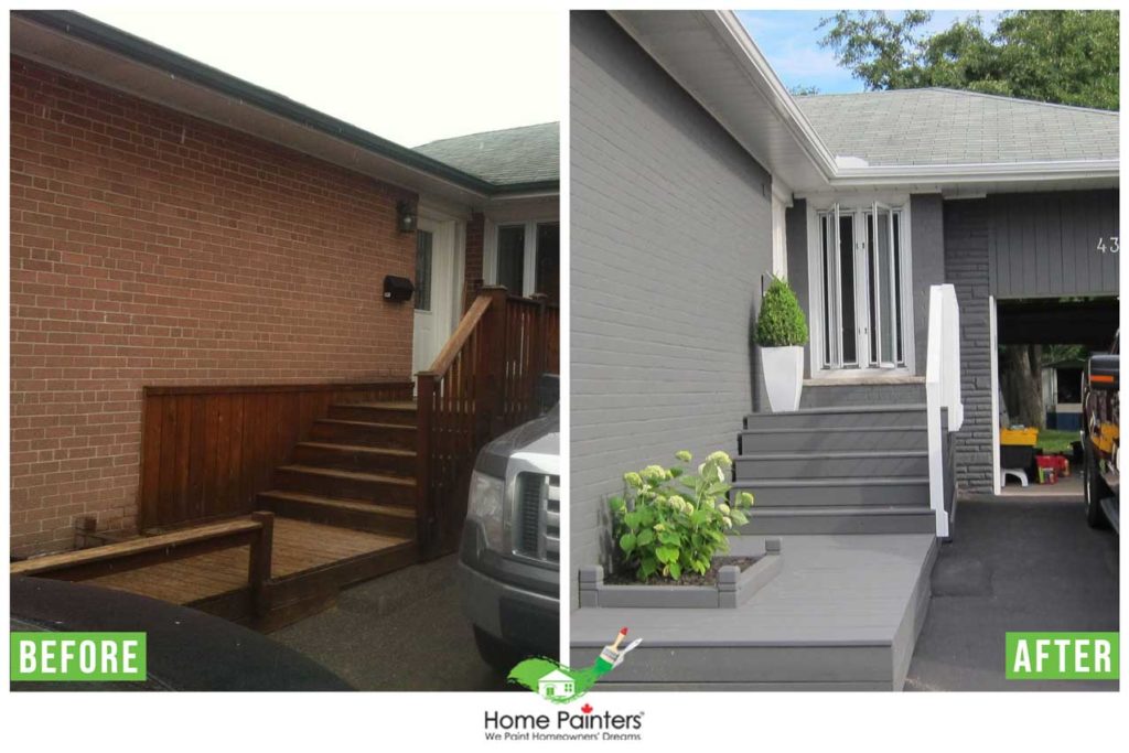 Exterior Residential House Painting - Home Painters Toronto