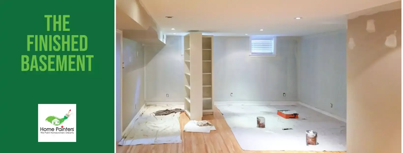 the finished basement brick wall