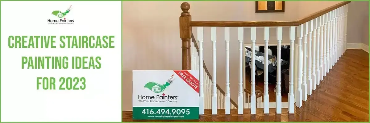 Creative Staircase Painting Ideas for 2023 banner