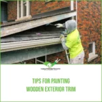 Tips for Painting Wooden Exterior Trim featured